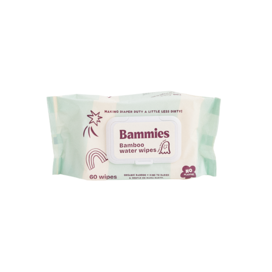 Bammies Bambuvåtservetter The Wipes 60 St