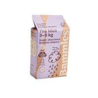 Bammies Bambublöjor The Mini 3-5 kg 40 St