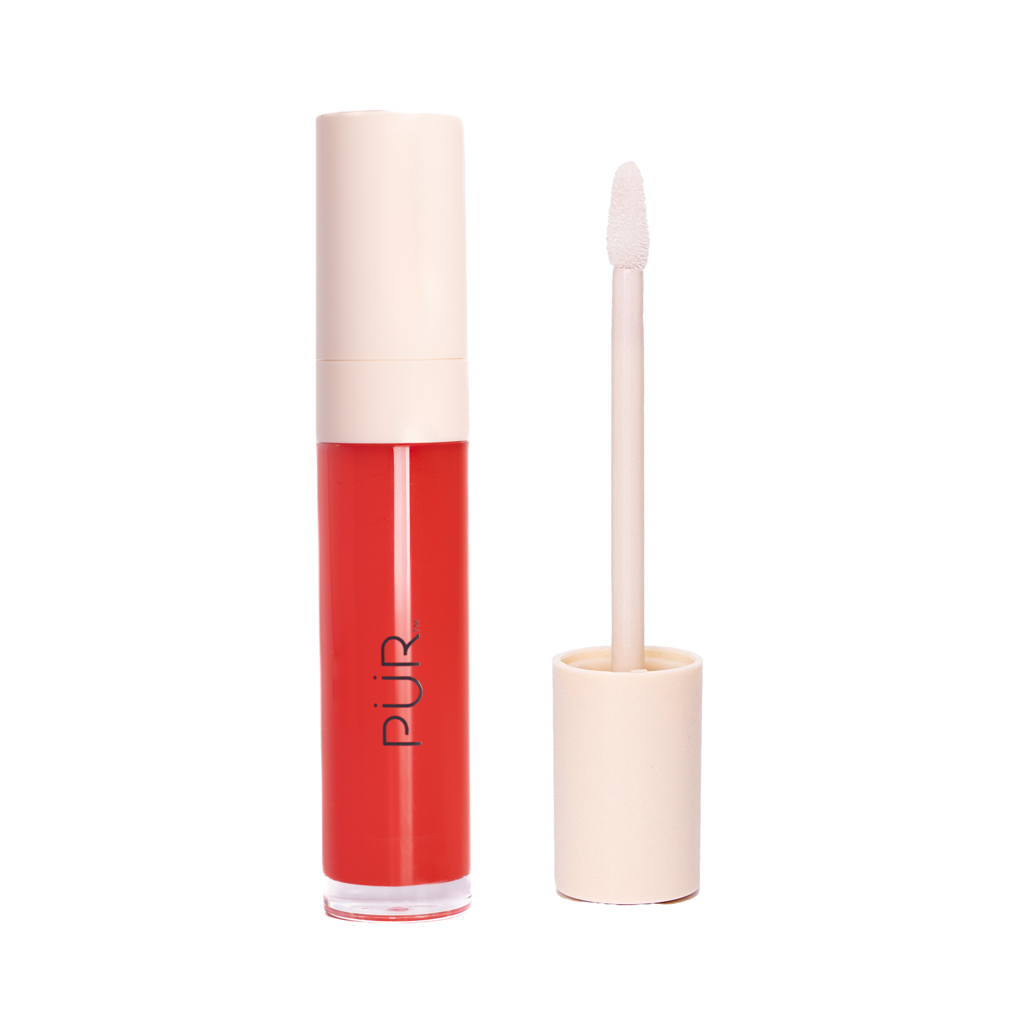 PÜR Glossy Lip Tint Plumping Tinted Lip Oil Cherry Crush 9,5 ml