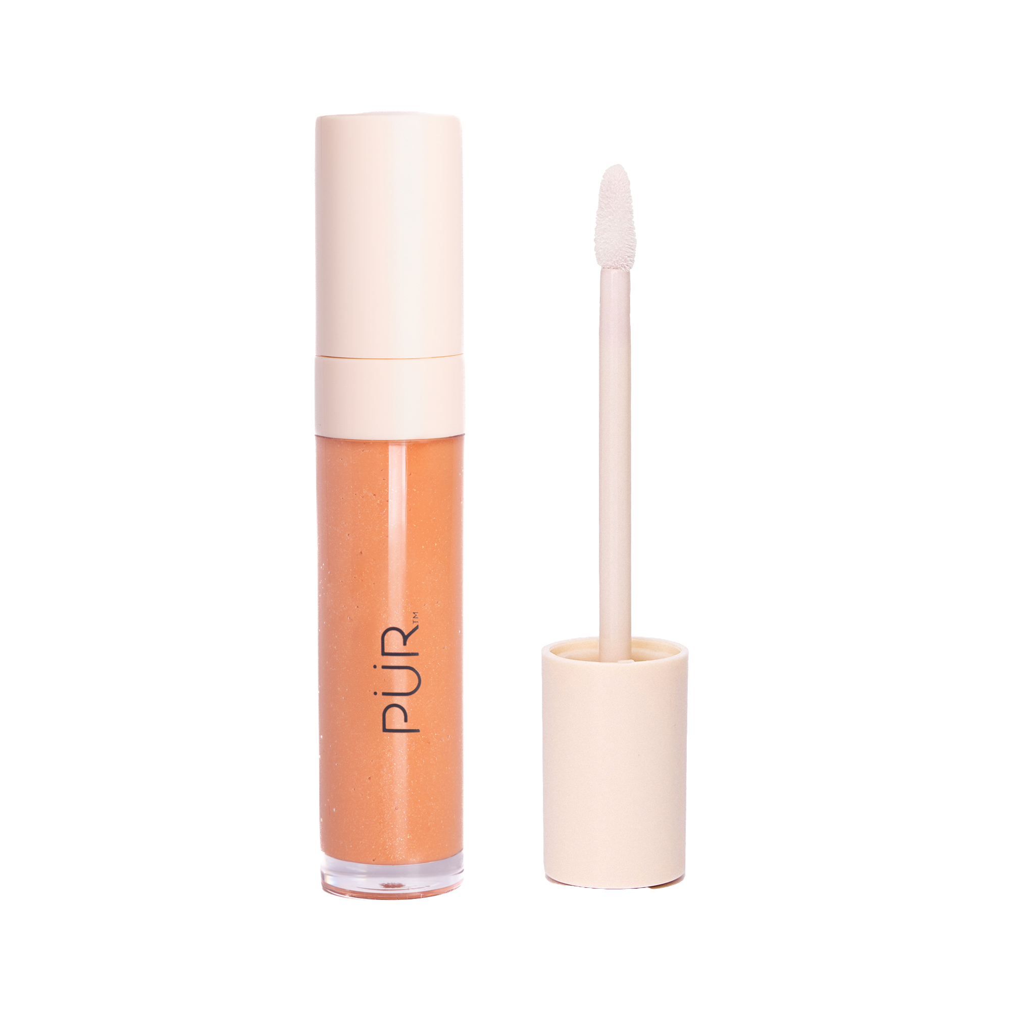 PÜR Glossy Lip Tint Plumping Tinted Lip Oil Guava Glow 9,5 ml