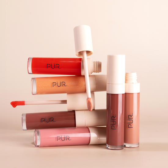 PÜR Glossy Lip Tint Plumping Tinted Lip Oil Guava Glow 9,5 ml