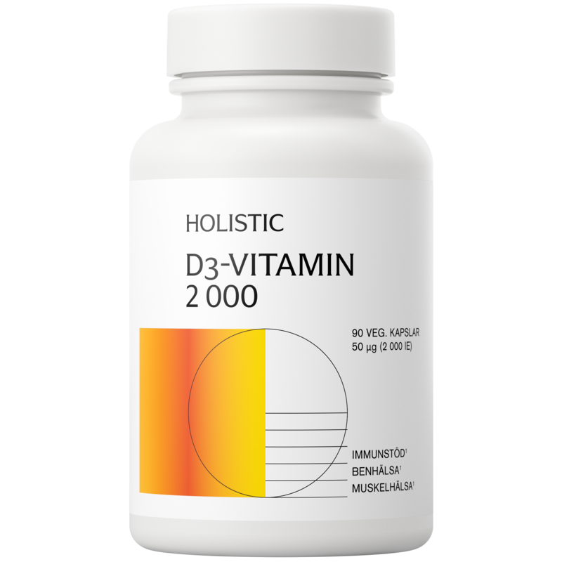 Holistic D-vitamin 2000 90 kapslar