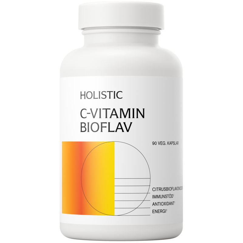 Holistic C-vitamin Bioflav 90 kapslar