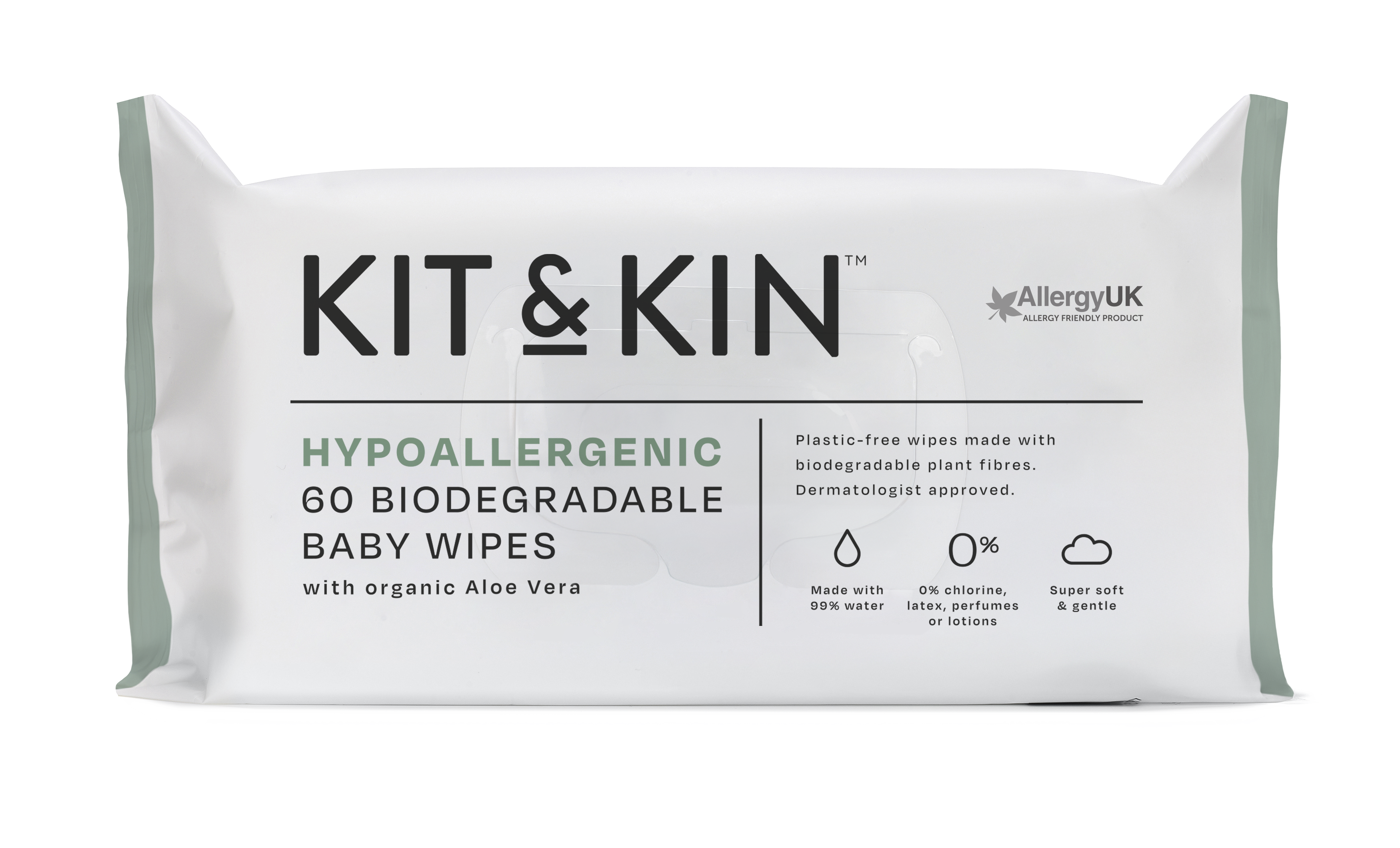 Kit & Kin Våtservetter 60-pack