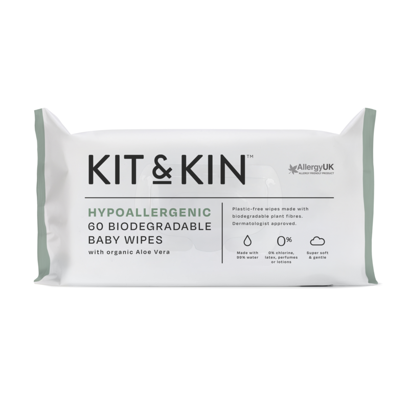 Kit & Kin Våtservetter 60-pack