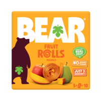 BEAR Fruit Rolls Mango Multipack 5 x 20 g