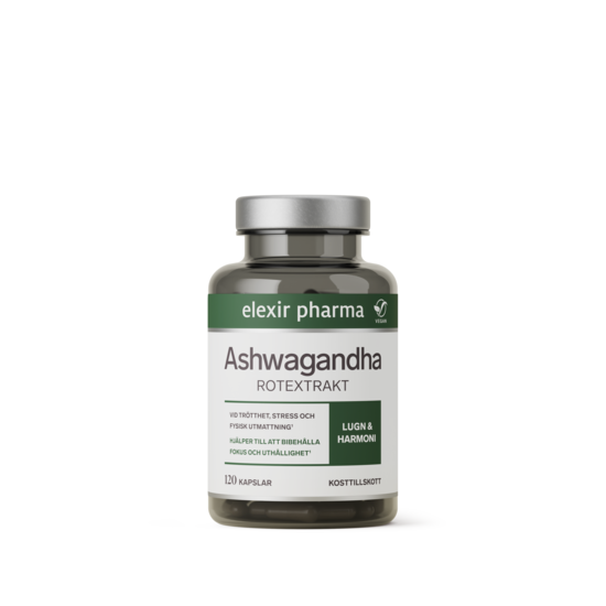 Elexir Pharma Ashwagandha 120 kapslar
