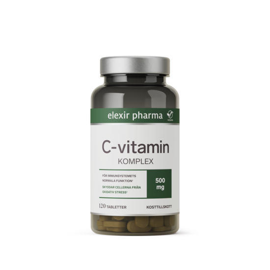 Elexir Pharma C-vitamin Komplex 120 tabletter