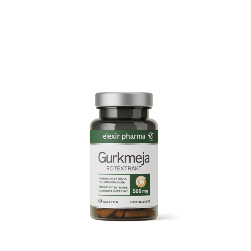 Elexir Pharma Gurkmeja 60 tabletter