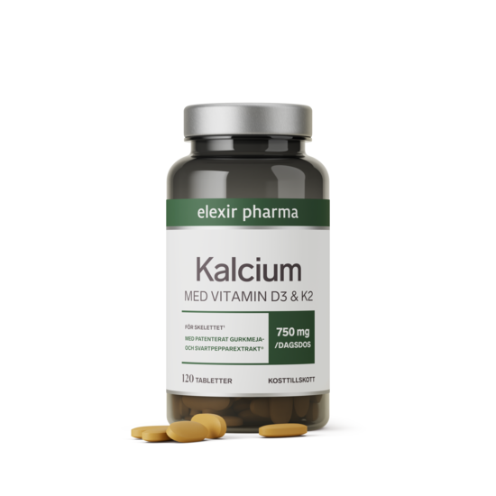 Elexir Pharma Kalcium 120 tabletter