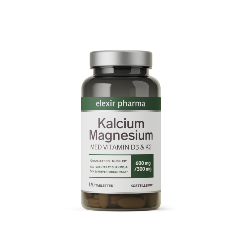 Elexir Pharma Kalcium/Magnesium 120 tabletter