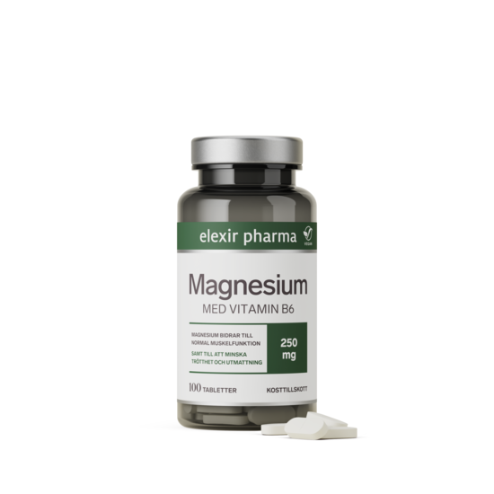 Elexir Pharma Magnesium 250 mg 100 tabletter