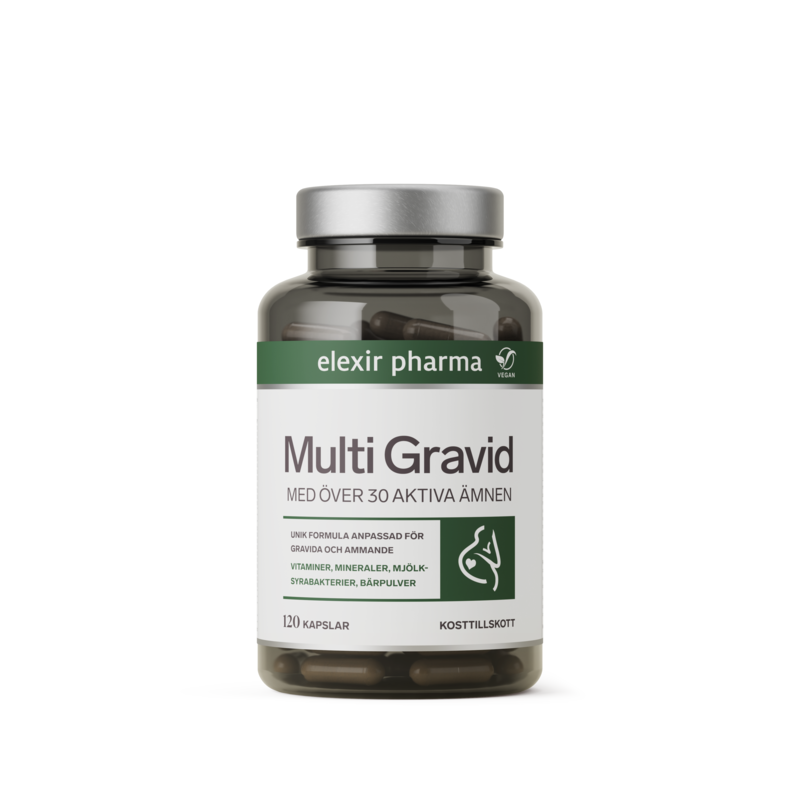 Elexir Pharma Multi Gravid 120 kapslar