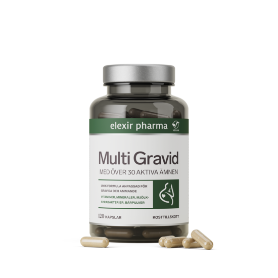 Elexir Pharma Multi Gravid 120 kapslar
