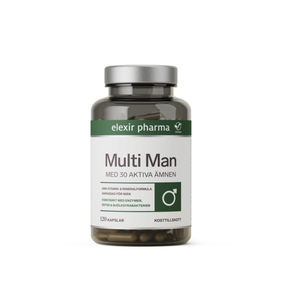 Elexir Pharma Multi Man 120 kapslar