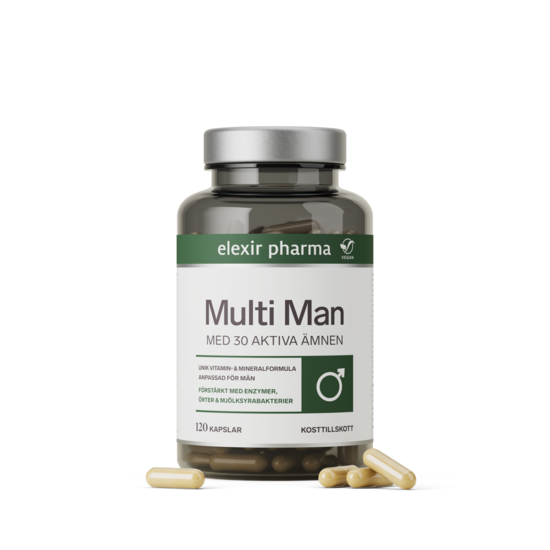 Elexir Pharma Multi Man 120 kapslar