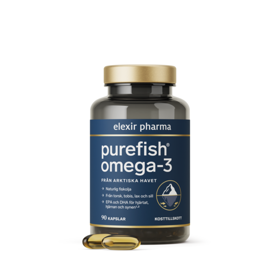 Elexir Pharma Purefish 180 kapslar