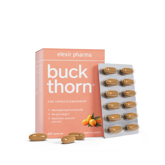 Elexir Pharma Buckthorn 60 kapslar