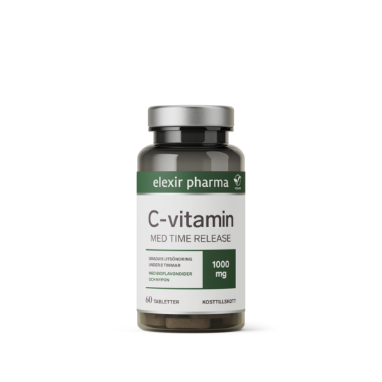 Elexir Pharma C-vitamin Time Release 60 tabletter