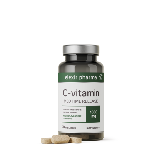 Elexir Pharma C-vitamin Time Release 60 tabletter