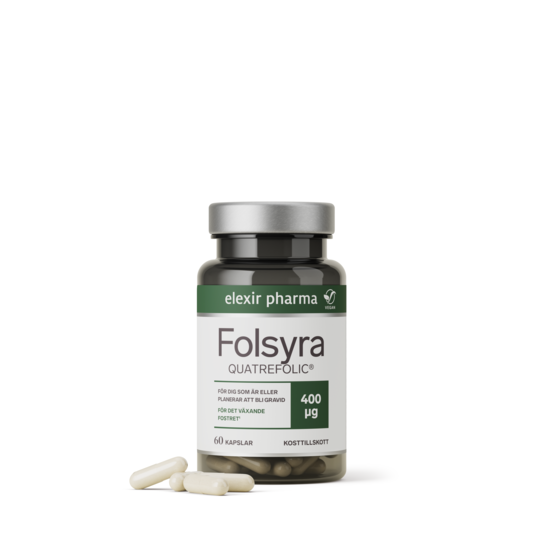 Elexir Pharma Folsyra 60 kapslar
