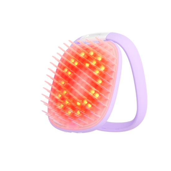 FOREO FLIP™ Plus LED Detangling Hairbrush Lavender