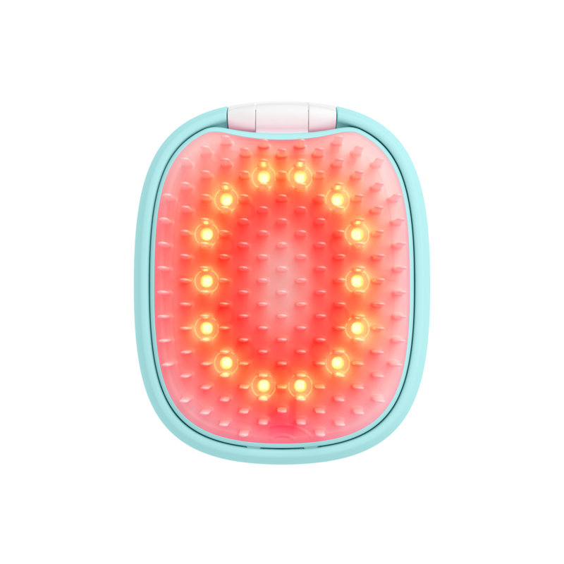 FOREO FLIP™ LED Detangling Hairbrush Artic Blue