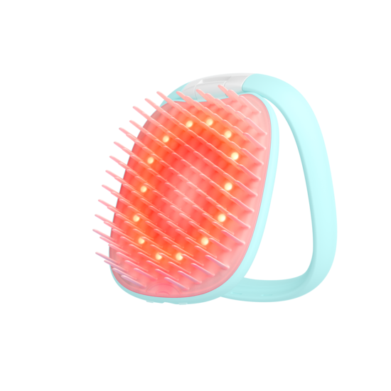 FOREO FLIP™ LED Detangling Hairbrush Artic Blue