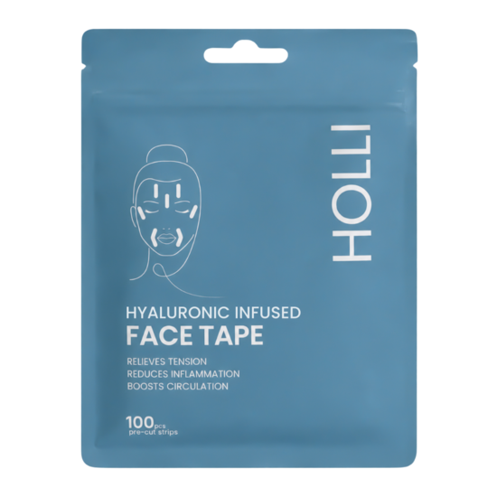 HOLLI Hyaluronic Infused Face Tape Kit 100 st
