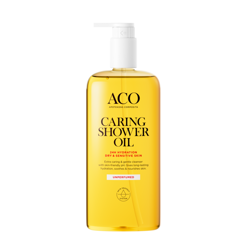 ACO Body Caring Shower Oil Oparfymerad 400 ml