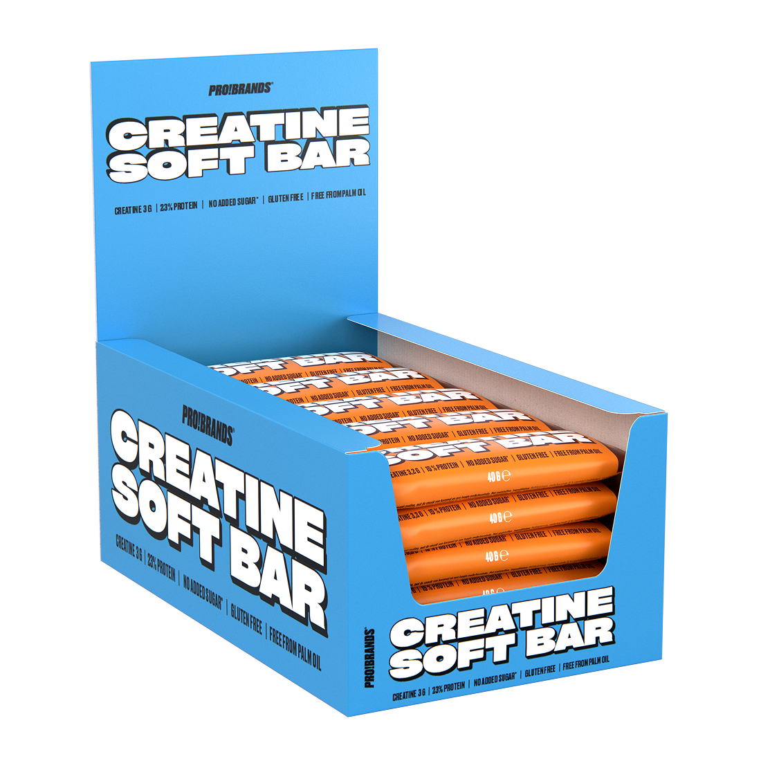 ProBrands Soft Kreatin Bar Fudgy Dream 40 g 20-pack