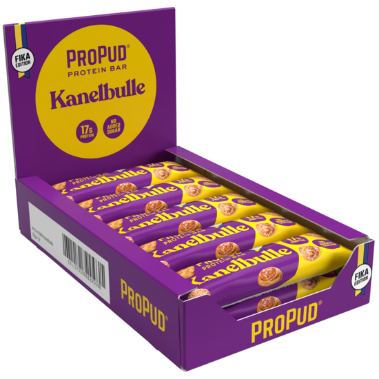 ProPud Proteinbar Kanelbulle 55 g 12-pack