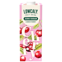 Lowcaly Fruktdryck Cherry 1000 ml
