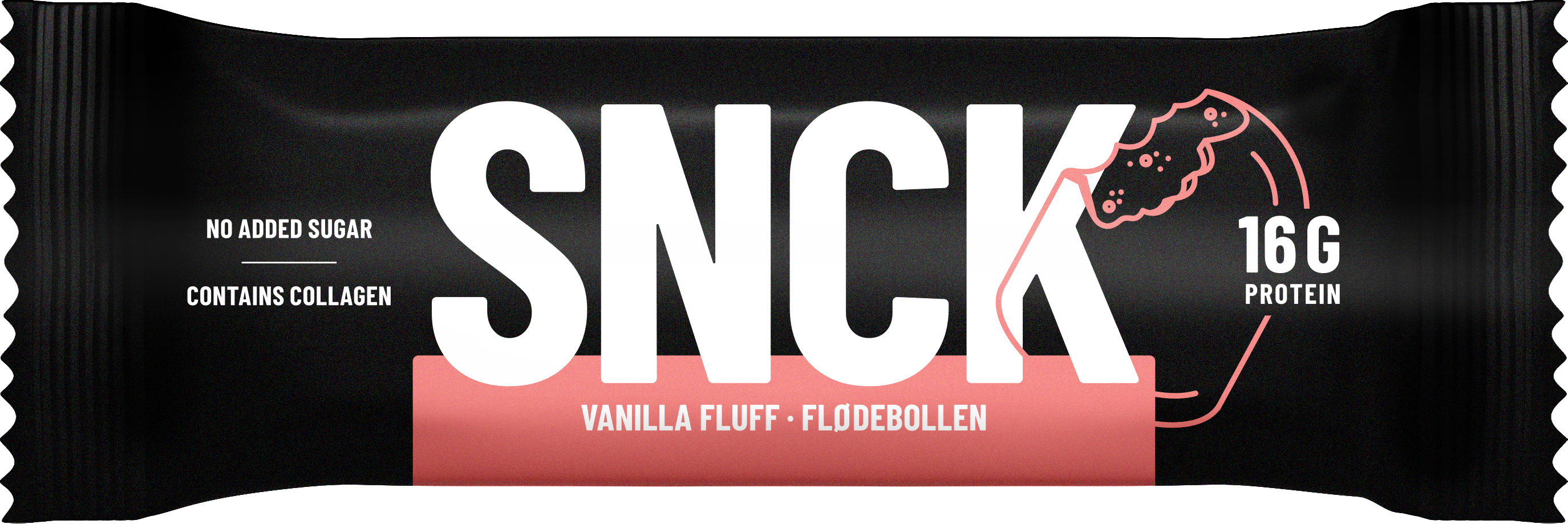 SNCK Vanilla Fluff Flødebollen 55 g