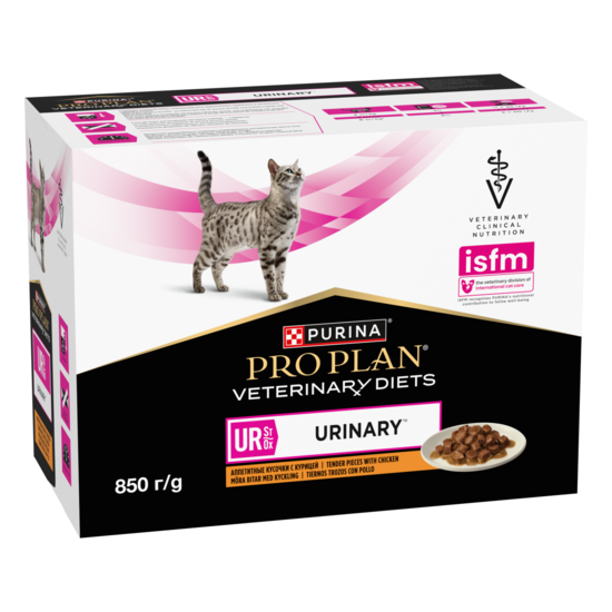 Purina Pro Plan Veterinary Diets Urinary Kyckling i Sås Katt Våtfoder 10 x 85 g