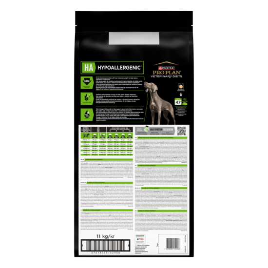 Purina Pro Plan Veterinary Diets Hypoallergenic Hund Torrfoder 11 kg