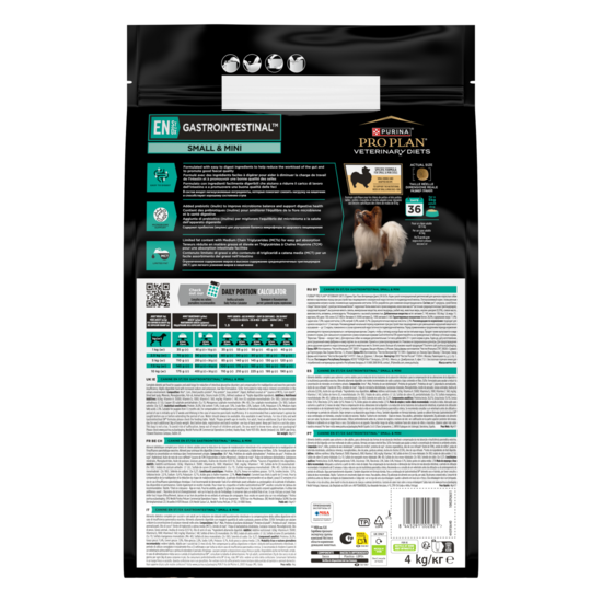 Purina Pro Plan Veterinary Diets Gastrointestinal Small & Mini Hund Torrfoder 4 kg