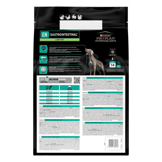Purina Pro Plan Veterinary Diets Gastrointestinal Low Fat Hund Torrfoder 3,5 kg