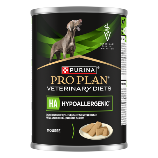 Purina Pro Plan Veterinary Diets Hypoallergenic Mousse Hund Våtfoder 400 g