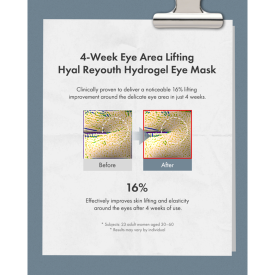 Dr. Ceuracle Hyal Reyouth Hydrogel Eye Mask 60 st