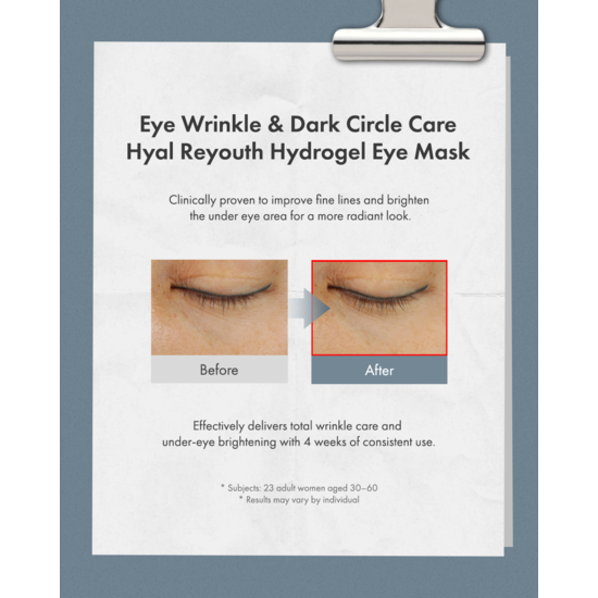 Dr. Ceuracle Hyal Reyouth Hydrogel Eye Mask 60 st