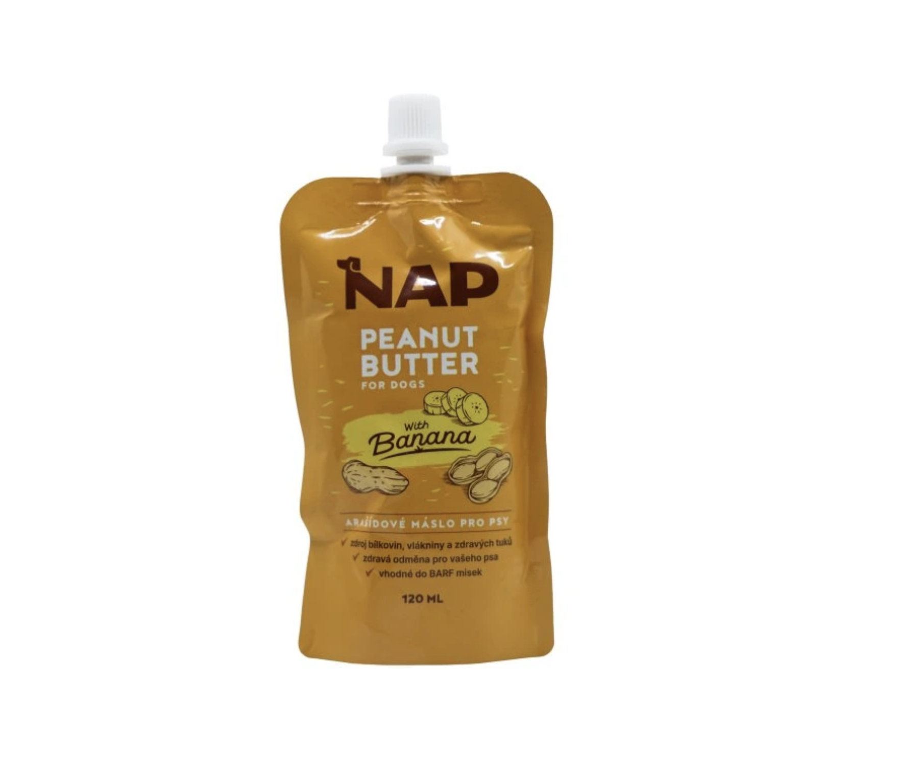 NAP Jordnötssmör Banan 120 ml