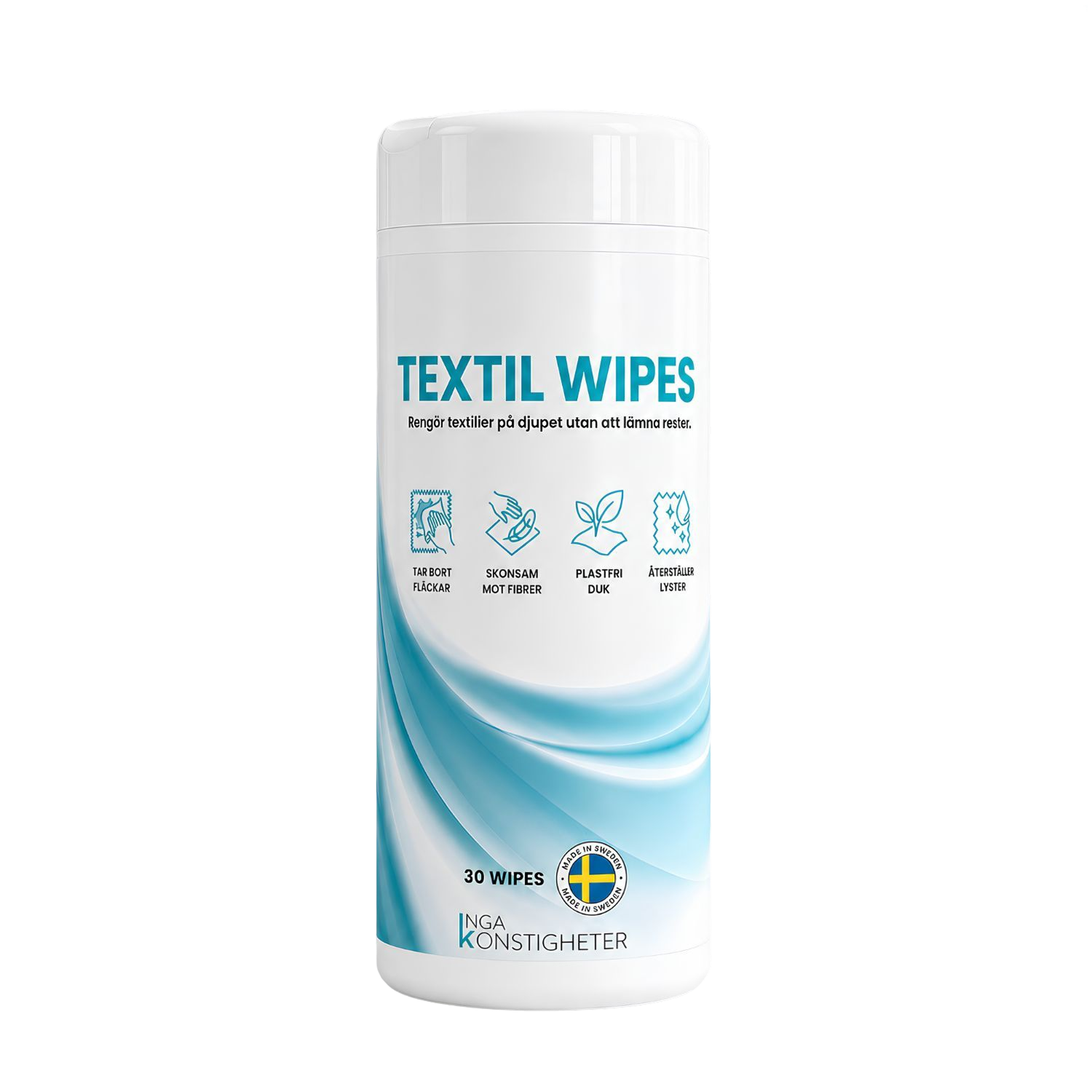 Inga Konstigheter TEXTIL Wipes 30 st