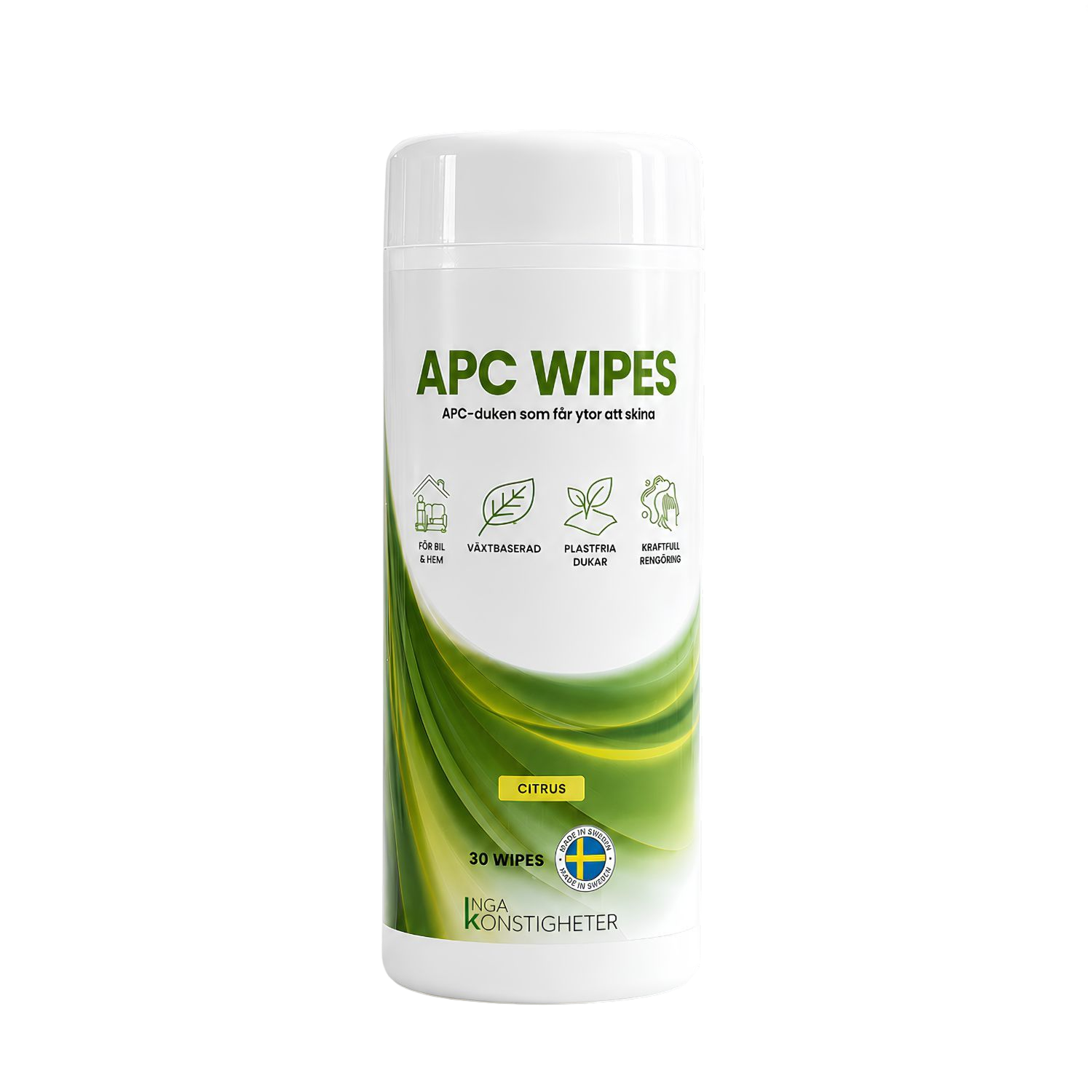 Inga Konstigheter APC Wipes 30 st