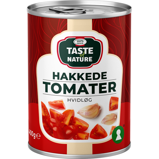 Taste of Nature Krossade tomater med Vitlök 400 g