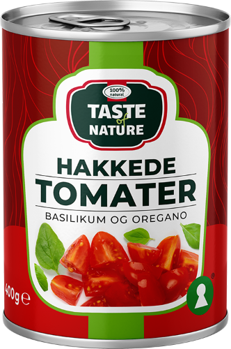 Taste of Nature Krossade tomater med Örter 400 g