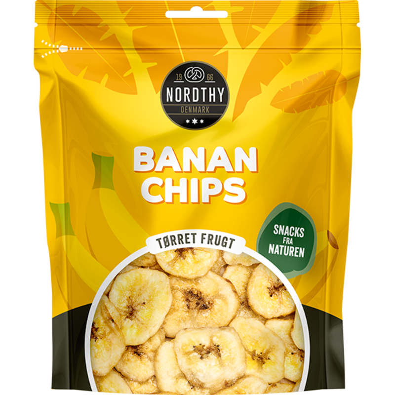 Nordthy Bananchips 160 g