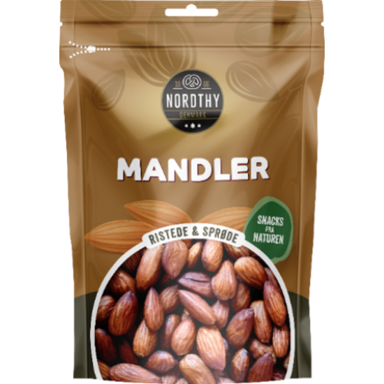 Nordthy Rostade mandlar 75 g