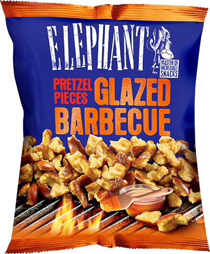 Nordthy Elephant Pretzel Pieces BBQ 125 g