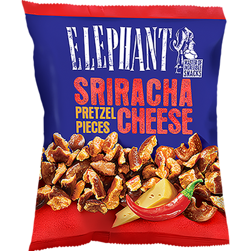 Nordthy Elephant Pretzel Pieces Sriacha cheese 125 g